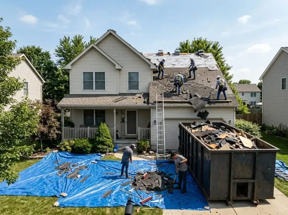 roof-replacement-debris-remova-004 — frequently asked questions, Cheapest Dumpster Rentals in Hallandale Beach, FL